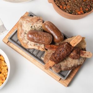 Parrillada vegana completa para dos