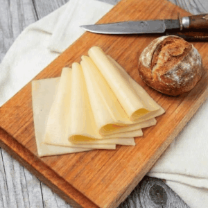 Queso vegano en fetas